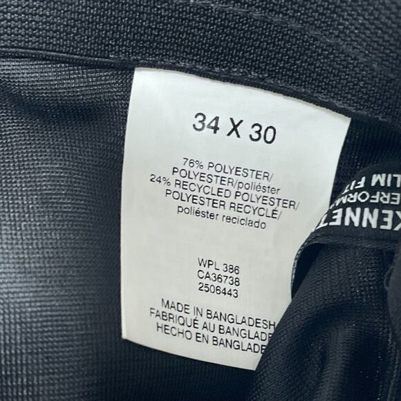 Kenneth Cole Reaction Slim Fit Performance Dress Pants Beige 34x30 a0982 - Picture 3 of 7